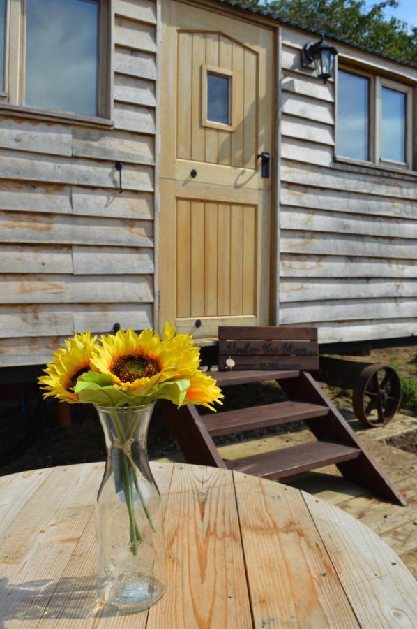 Under The Stars Shepherds Huts At Harbors Lake Villa Newchurch  Exterior photo