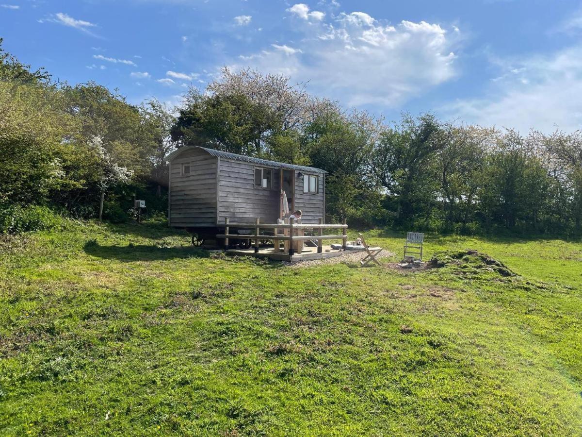 Under The Stars Shepherds Huts At Harbors Lake Villa Newchurch  Exterior photo